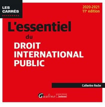 L'essentiel du droit international public (édition 2020/2021)