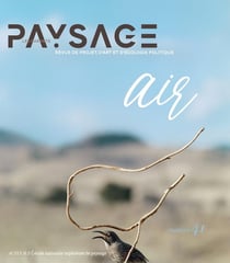 Les carnet du paysage n.41 : l'air