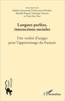 Langues parlées, interactions sociales-  une variété d'usages pour l'apprentissage du francais