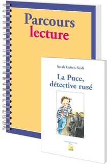 Parcours lecture : la puce, détective rusé - CE2 - 24 livres avec fichier