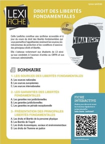 Droit des libertés fondamentales (2e édition)