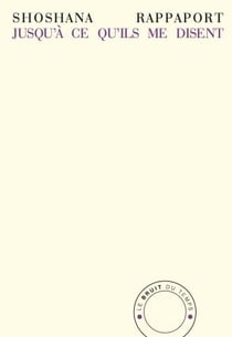 Jusqu'a ce qu'ils me disent : lectures 2015-2020