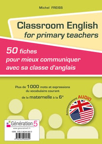 Classroom english for primary teachers
