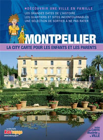 Montpellier city carte