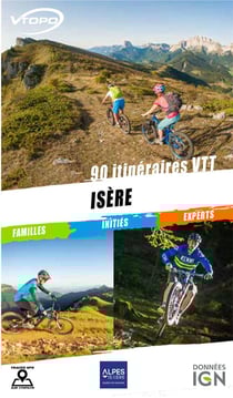 Isere 90 itineraires vtt