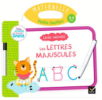 Livre ardoise - PS - les lettres majuscules