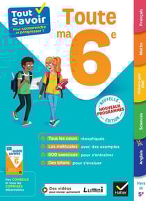 Tout savoir : Toute ma 6e