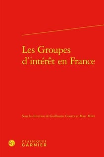 Les groupes d'intérêt en France