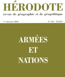 Revue Hérodote n.116 : armées et nations