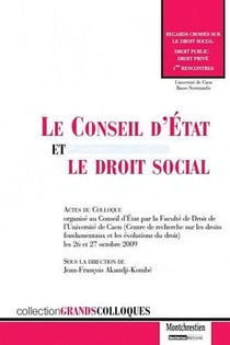 Le conseil d'etat et le droit social