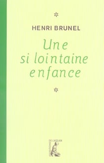 Une si lointaine enfance