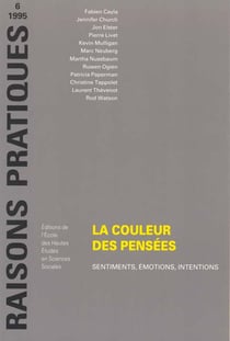 La Couleur des pensées : Émotions, sentiments, intentions