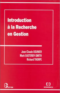 Introduction a la recherche dec gestion