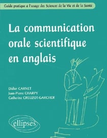 La communication orale scientifique en anglais