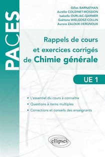 Rappels de cours et exercices corriges de chimie generale (questions a items multiples)
