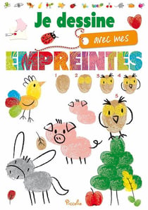 Je dessine avec mes empreintes