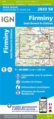 2833Sb Firminy/St-Bonnet-Le-Chateau