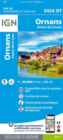 3424Ot Ornans/Source De La Loue