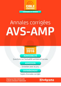 Annales corrigées AVS-AMP 2016