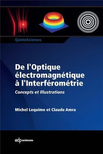 De l'optique électromagnetique à l'interférométrie - concepts et illustrations