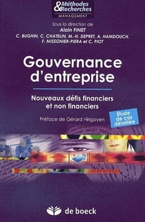 Gouvernance d'entreprise - nouveaux défis financiers et non financiers