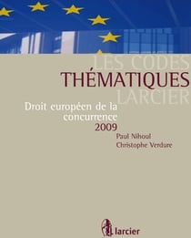 Droit européen de la concurrence 2009