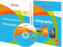 GEOGRAPHIE - Cycle 3 - 30 manuels + FR + posters + CD