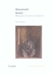 Giacometti genet - masques et portrait moderne