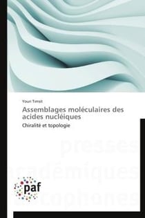 Assemblages moléculaires des acides nucléiques