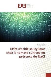 Effet d'acide salicylique chez la tomate cultivee en presence du nacl