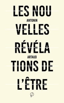 Les nouvelles revelations de l'être - lettres de sorts