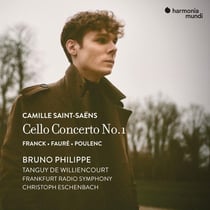 Saint-Saëns : Concerto pour violoncelle n° 1 - Franck - Fauré - Poulenc