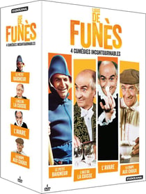 Louis de Funès - 4 comédies incontournables : La Soupe aux choux + L'Aile ou la cuisse + L'Avare + Le Petit baigneur