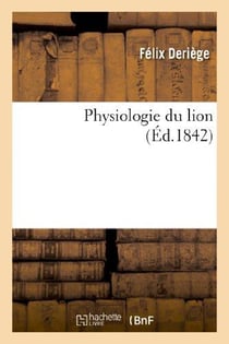 Physiologie du lion