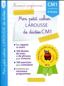 Petit cahier de dictées - CM1