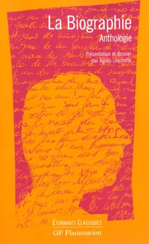 La biographie : anthologie