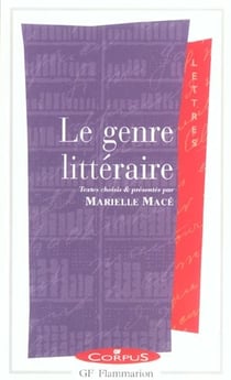 Le genre littéraire