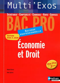 Économie et droit - seconde professionnelle - livre de l'élève (édition 2009)