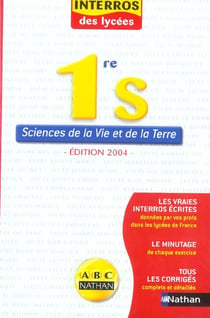 Interros lycees svt 1ere s