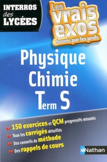 Physique-chimie - terminale S