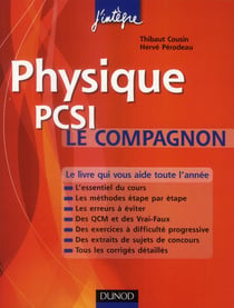 Physique - le compagnon pcsi (2e édition)