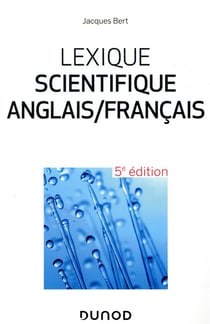 Lexique scientifique anglais/français - 5e éd. - 25 000 entrées