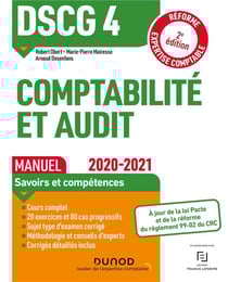 DSCG 4 - comptabilité et audit - manuel (édition 2020/2021)