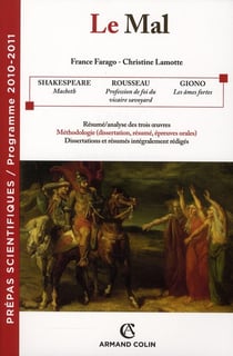 Le Mal - Prépas scientifiques - Programme 2010-2011