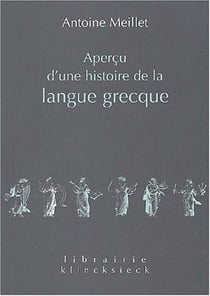 Apercu d'une histoire de la langue grecque