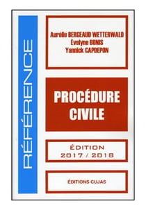 Procédure civile (édition 2017/2018)