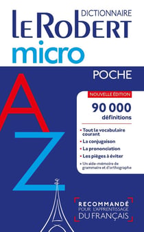 Dictionnaire Le Robert micro