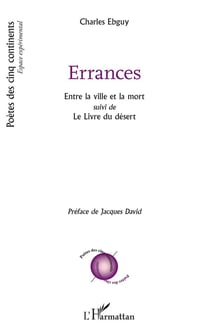 Errances - entre la ville et la mort - le livre du désert