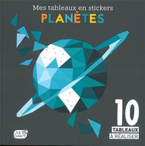 Mes tableaux en stickers : planètes