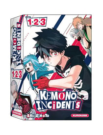 Kemono incidents : coffret Tomes 1 à 3